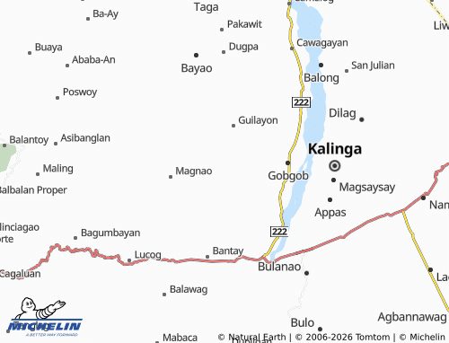 MICHELIN Nambucayan map - ViaMichelin
