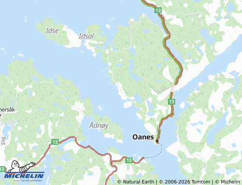 Mappa MICHELIN Meling - ViaMichelin