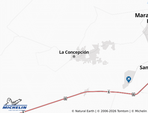 MICHELIN La Concepción map - ViaMichelin