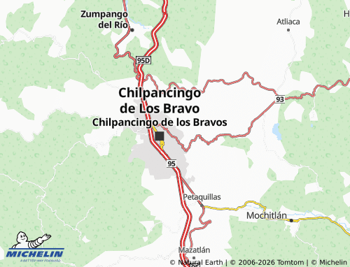 Mappa MICHELIN Colonia del Valle - ViaMichelin