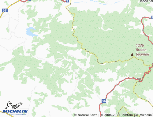 MICHELIN Svezhen map - ViaMichelin