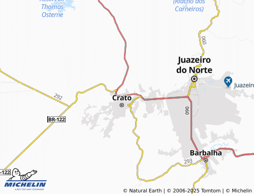 MICHELIN Vila Alta map - ViaMichelin