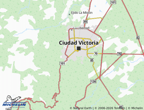 Mappa MICHELIN Camino Real - ViaMichelin
