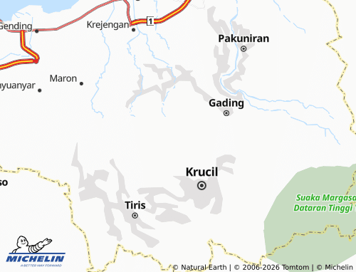 MICHELIN-Landkarte Seneng - ViaMichelin