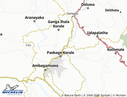 Mappa MICHELIN Warakawa - ViaMichelin