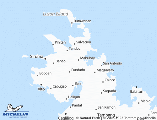 MICHELIN Mabuhay map - ViaMichelin