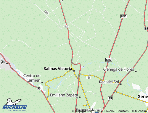 Mappa MICHELIN Santa Gertrudis - ViaMichelin