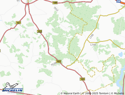 Mapa MICHELIN Breitenfeld - ViaMichelin