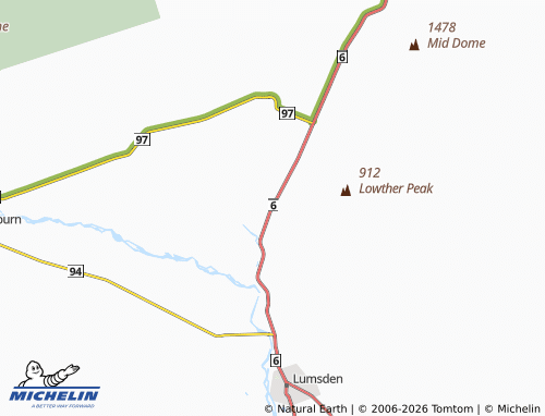 Mapa MICHELIN Lowther - ViaMichelin