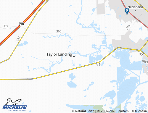 Kaart MICHELIN Taylor Landing - ViaMichelin