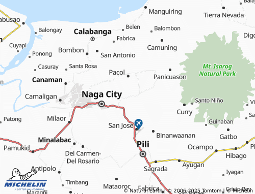 MICHELIN San Isidro map - ViaMichelin