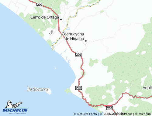 MICHELIN-Landkarte El Ticuiz, El Arroyuelo - ViaMichelin