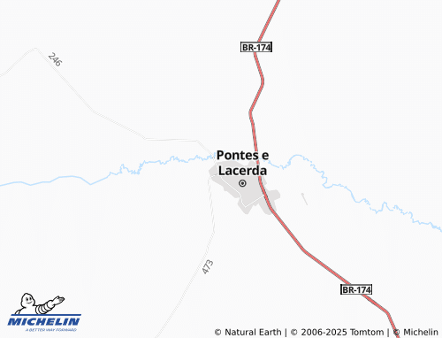 MICHELIN Vila Guaporé map - ViaMichelin