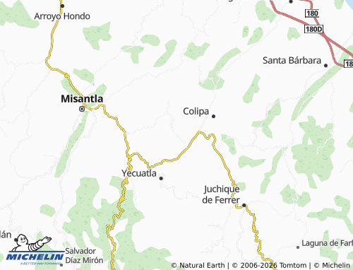 Mappa MICHELIN Teodoro a Dehesa - ViaMichelin