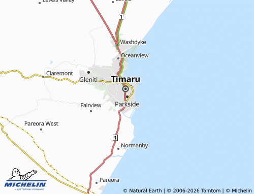 Mapa MICHELIN Parkside - ViaMichelin