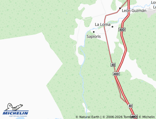 MICHELIN Santa Anita map - ViaMichelin