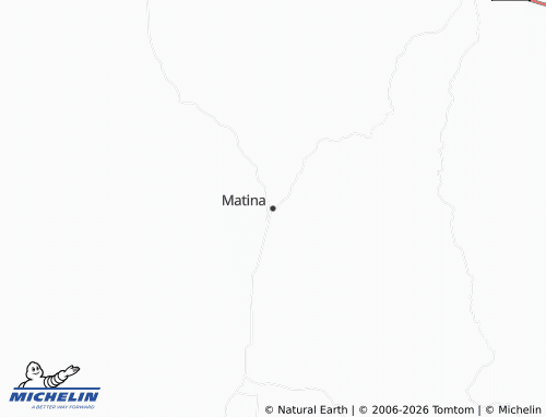 MICHELIN Matina map - ViaMichelin