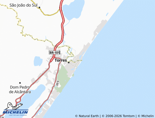 Mappa MICHELIN Passo de Torres - ViaMichelin