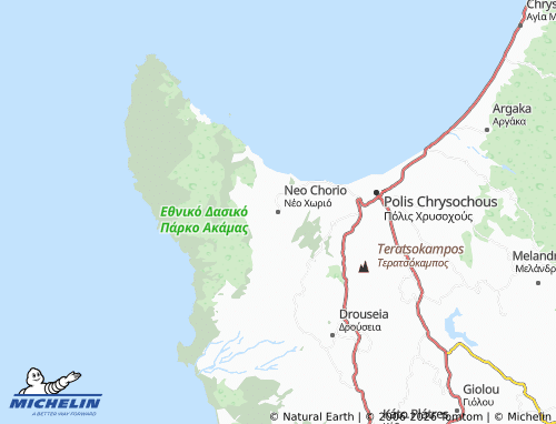 Mapa MICHELIN Neo Chorio - ViaMichelin