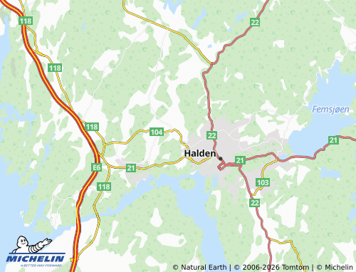 MICHELIN Fruminde map - ViaMichelin
