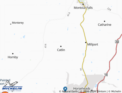 Mappa MICHELIN Catlin - ViaMichelin