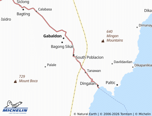 MICHELIN Sawmill map - ViaMichelin