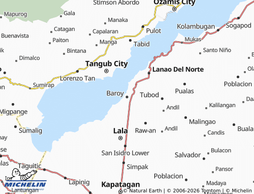 MICHELIN Baroy map - ViaMichelin