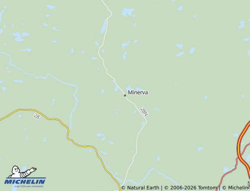 Mapa MICHELIN Minerva - ViaMichelin