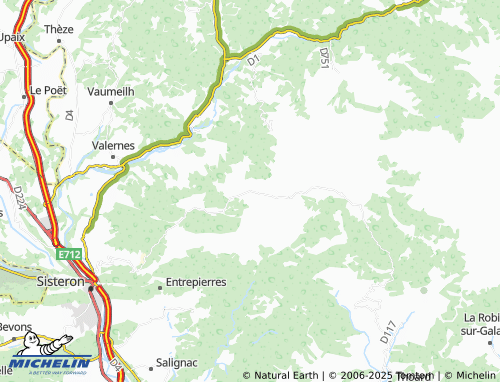MICHELIN-Landkarte Saint-Geniez - ViaMichelin
