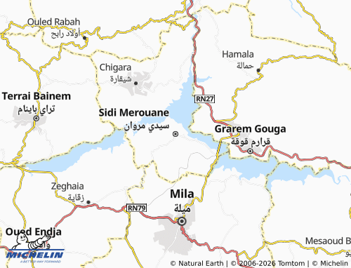 Mappa MICHELIN Seedi Marwan - ViaMichelin