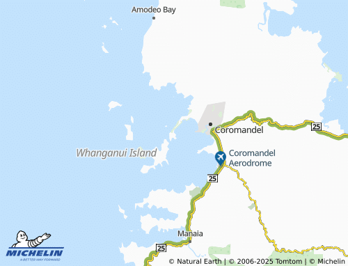 MICHELIN Wyuna Bay map - ViaMichelin