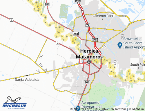 MICHELIN Sección 11 map - ViaMichelin