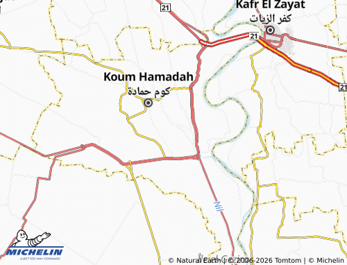 Mapa MICHELIN Bouleen al-Fawayid - ViaMichelin