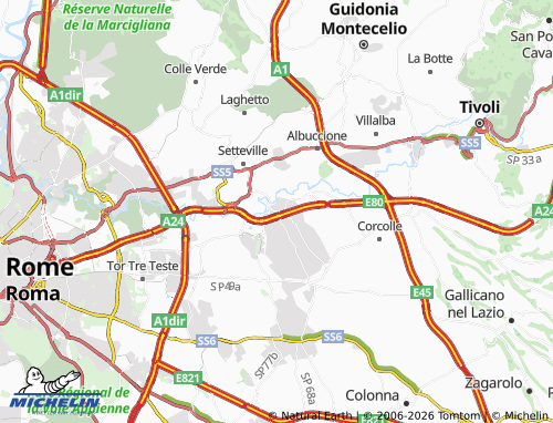 Mapa MICHELIN Lunghezza - ViaMichelin
