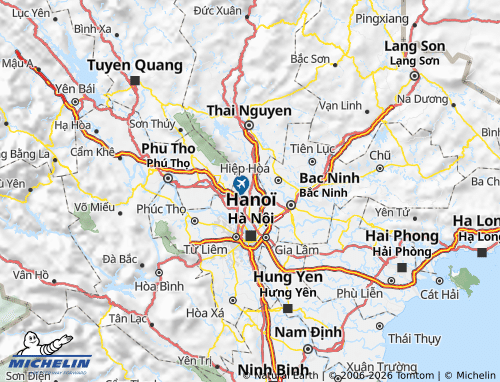 Mapa MICHELIN Sóc Sơn - ViaMichelin