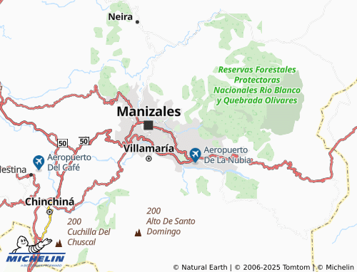 Carte MICHELIN Baja Suiza - ViaMichelin
