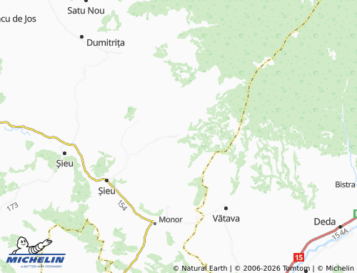 MICHELIN Sebiș map - ViaMichelin