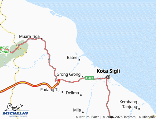 Mapa MICHELIN Teupin Jeue - ViaMichelin