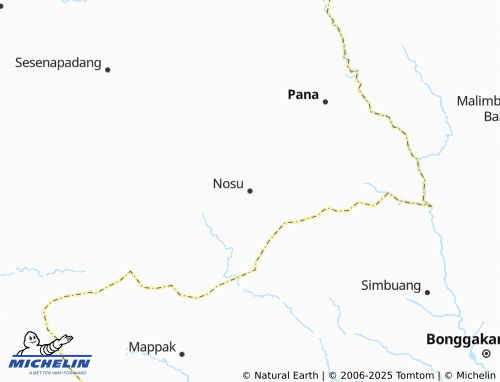 MICHELIN Nosu map - ViaMichelin