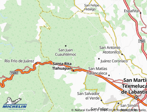 Mappa MICHELIN Ignacio Manuel Altamirano - ViaMichelin