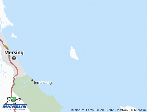 MICHELIN-Landkarte Pulau Babi - ViaMichelin