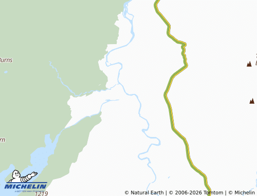 Mapa MICHELIN Monowai - ViaMichelin