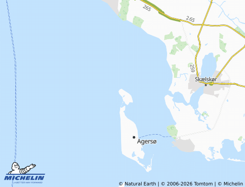 MICHELIN Egholm map - ViaMichelin