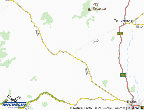 MICHELIN Borrisoleigh map - ViaMichelin