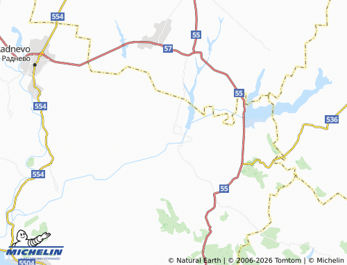 MICHELIN Kovachevo map - ViaMichelin