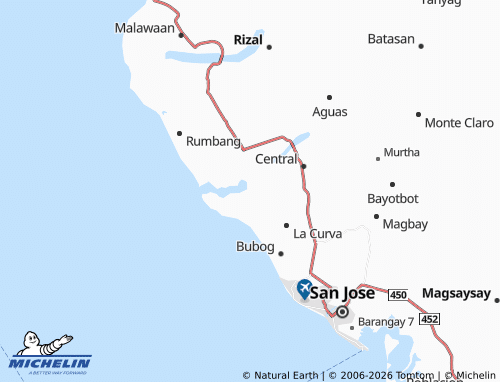 MICHELIN San Agustin map - ViaMichelin