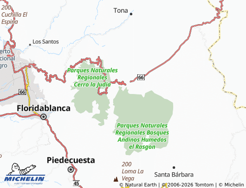 Mappa MICHELIN Santa Rita - ViaMichelin