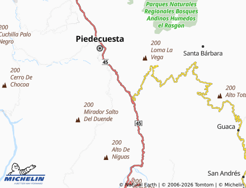 Mapa MICHELIN El Recreo - ViaMichelin