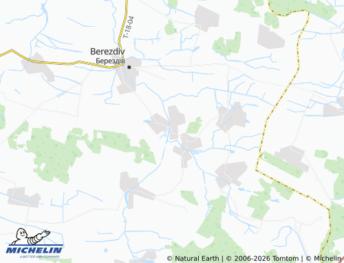 MICHELIN Horytsia map - ViaMichelin
