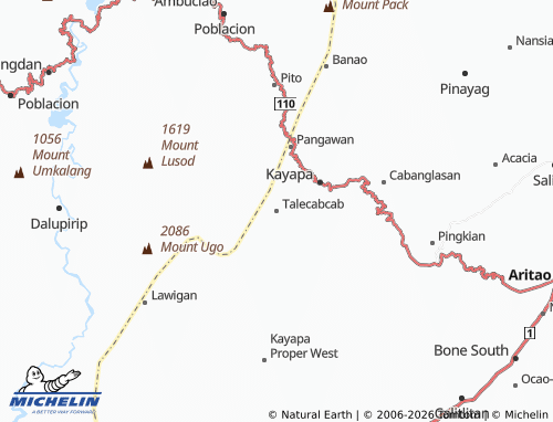 MICHELIN Talecabcab map - ViaMichelin